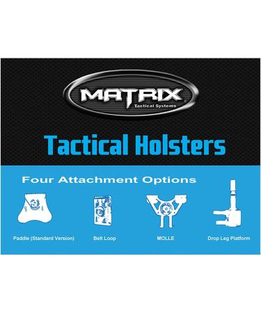 Evike Matrix Modular Attachment for Hardshell Adjustable Holster - Paddle Attachment (54398) - Buy Online on GoSupps.com