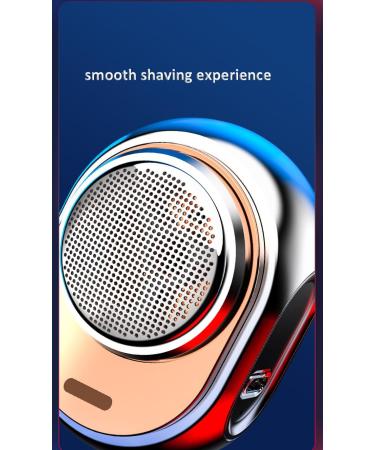 Portable Electric Shaver for Men - Mini USB Rechargeable Wet & Dry Razor | Compact Pocket Size for Travel - Buy Online on GoSupps.com