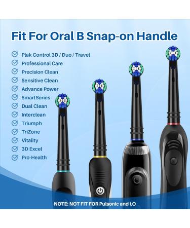 Replacement Oral-B Brush Heads 8 Pack - Classic Precision Clean for Genius Vitality Pro & More - Buy Online on GoSupps.com