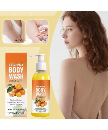  Generisch Persimmon Shower Gel for Seniors Natural Soap Bar Deodorant Against Strong Odors Foot Odors and Body Odors Purifying Body Deodorizer with Persimmon - Buy Online on GoSupps.com