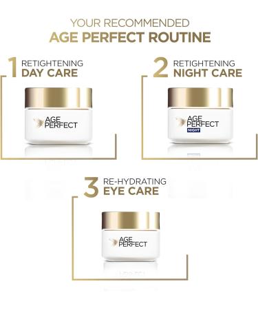 L'Oreal Paris Age Perfect Collagen Expert Night Cream 50ml - Anti-Sagging & Age Spot Treatment - Buy Online on GoSupps.com