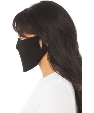 Buy Bella + Canvas Black Face Coverings - Pack of 10 for International Shipping | High-Quality Cloth Masks - Buy Online on GoSupps.com