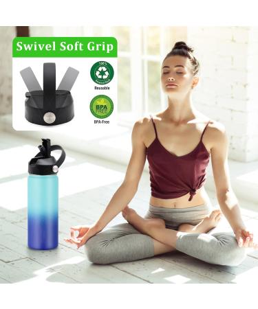 Buy Phulwel Auto-Flip Kiden for Hydro Flask Wide Mouth - Replacement Lid with Button Closure (Black) - Sports Caps Water Bottle Accessories - Buy Online on GoSupps.com