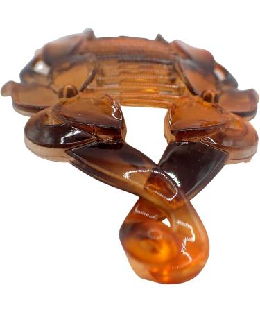 Topkids Accessories Hair Banana Clips Banana Fish Women Ladies Girls Kids Long Thick Wide Tooth Comb Pins Light Double Grippers Styling Products (Tort Flower Banana Fish Clip 14cm 5.5") - Buy Online on GoSupps.com