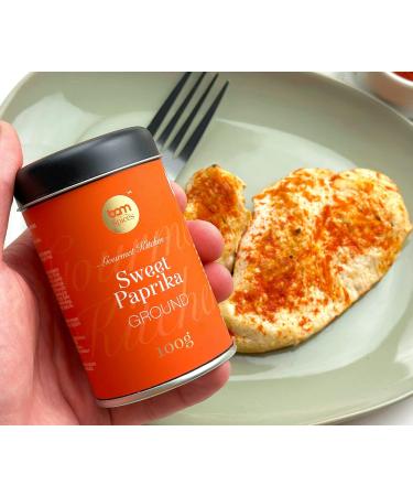 BAM Sweet Paprika Powder Dried Spice Herb Seasoning 100 g - Buy Online on GoSupps.com