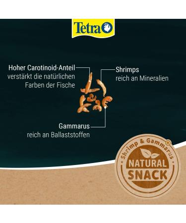 Tetra Pond Shrimp Mix - Natural Shrimp Snack for Pond Fish | High Protein | 1L Can - International Shipping - Buy Online on GoSupps.com