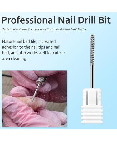 CGBE Nail Miller Attachments - 3/32 Wolfram Carbide Nail Drill Bits for Manicure & Pedicure Long-Barrel Skin Remover Medium Grain Buffers - Buy Online on GoSupps.com