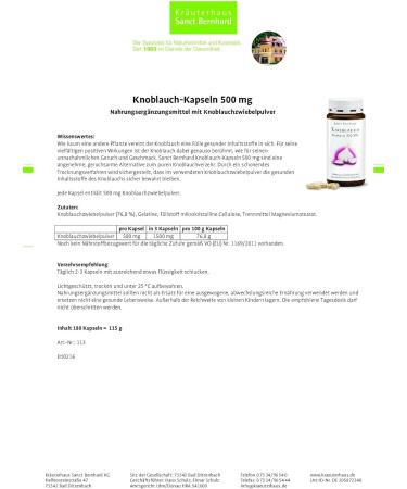 Premium Garlic Capsules 500 mg - Boost Immune Health & Support Heart Wellness | Shop Internationally - Buy Online on GoSupps.com