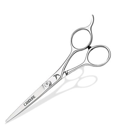 Candure Beard Mustache Scissors 5.5 - Salon Facial Hair Cutting Shears with Razor Edge Blades - Buy Online on GoSupps.com