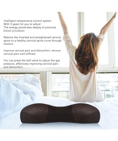 Shop Heated Neck Pillow - 3 Temperature Levels for Spine Restoration & Pain Relief | International Shipping Available - Buy Online on GoSupps.com