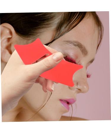 MAGICLULU Eyeliner Make up Mascara Applicator Guard Make up Tools for Eyes Silicone Eye Make up Tools Eyeliner Applicator Tool Eyeliner Guard Makeup Tools Make up Aid Tools 10.3x3.8cm Red - Buy Online on GoSupps.com