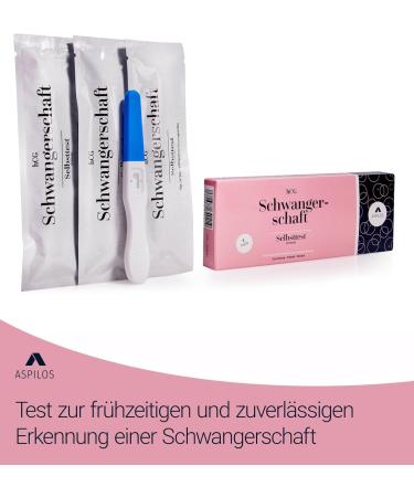 ASPILOS BUNDLE: Home Pregnancy & Ovulation Test - Fast Safe & Lab-Quality Results - Shop Now! - Buy Online on GoSupps.com
