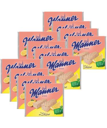 Manner WIEN Manner Pack of 12 lemon waffles 5 layers 75g
