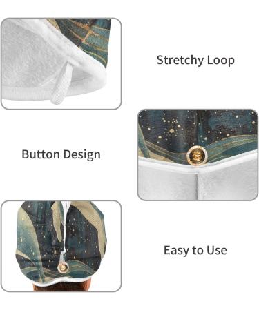 Buy Small Whale in The Sea Hair Towel 2 Pack - Super Absorbent Quick Dry Hair Turbans for Women & Girls - Buy Online on GoSupps.com