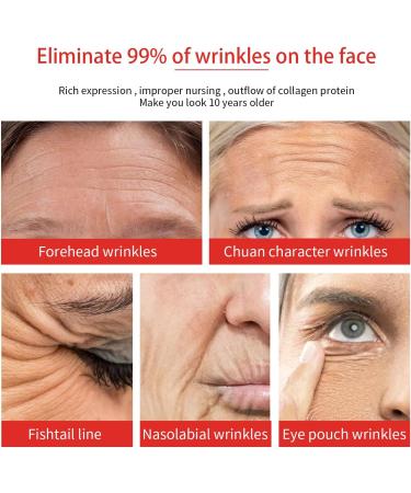 Anti-Wrinkle Cream Moisturizer Rapid Wrinkle Removal Natural Plant Ingredients Smooth Fine Lines and Wrinkles Anti-Ageing For Ageing Skin Tightens Skin Improves Roughness - Buy Online on GoSupps.com