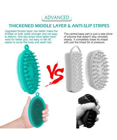 2pcs Mask Applicator and 2-in-1 Bath/Shampoo Brush Set - Buy Online on GoSupps.com