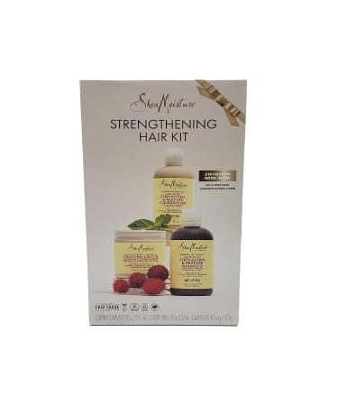 Shea Moisture Jamaican Black Castor Oil Hair Strengthening Kit | Nourish & Revitalize Your Hair - International Shipping Available - Buy Online on GoSupps.com