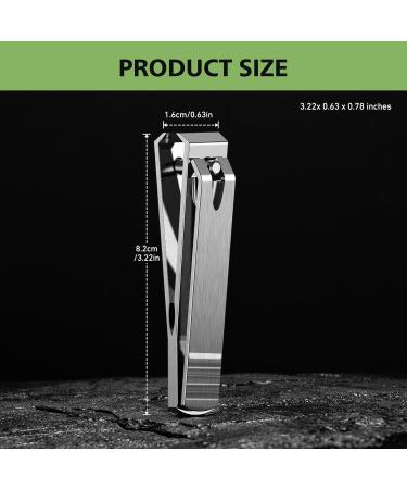 Heavy Duty Straight Blade Nail Clippers for Thick Toenails - Professional Stainless Steel Fingernail & Toenail Trimmers | Durable & Ergonomic Design - Buy Online on GoSupps.com