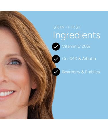 Rachel Moayer Luxe Vitamin C 20% Serum - Brightening Skin Corrector Dark Spot Remover for Face Anti-Aging Vitamin C Brightening Serum Aloe - Buy Online on GoSupps.com