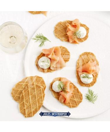  Vandeca Jules Destrooper Fine Butter Patties - "Bedankt! / Thank You!" - Authentic Belgian Cookies - Biscuits Gift - 2 Boxes - 100g x 2 - Buy Online on GoSupps.com