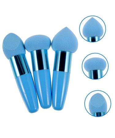 FRCOLOR 3pcs Beauty Pen Lighters for Men - Face Cleansing Puff & Cosmetic Tools | Makeup Depotting Kit (Blue) - International Shipping Available - Buy Online on GoSupps.com
