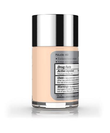 Neutrogena Healthy Skin Liquid Makeup Foundation SPF 20 - 40 Nude 1 fl. oz - Buy Online on GoSupps.com