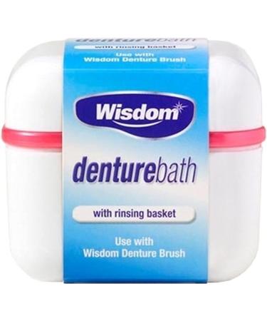 Wisdom Denture Bath With Rinsing Basket - Buy Online on GoSupps.com