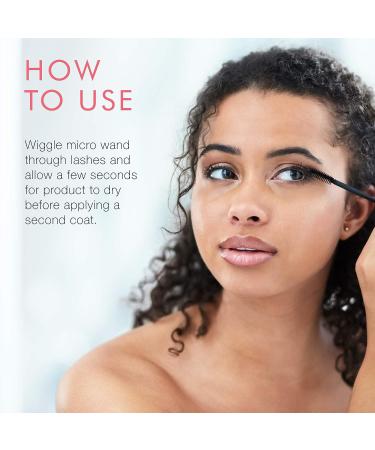 Beauty for Real Hi-Def Mascara Just Black - Volumizing Lash Definer | Smudge Proof, Curling Formula - 0.31 fl oz - Buy Online on GoSupps.com