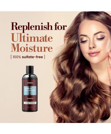 Kundal Baby Powder Sulfate Free Shampoo with Argan Oil - 10.14 oz (300ml) - Buy Online on GoSupps.com