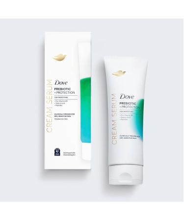 Dove Cream Serum for Dry Sensitive Skin - Prebiotic & Protection with Pro-Vitamin B5 Peptides - 8 oz | International Shipping - Buy Online on GoSupps.com