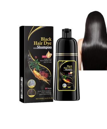 Dyceittdia Hair2 Colouring Shampoo for Coloured Hair Smoothing and Smoothing 3-in-1 Shampoo Smooth and Shiny Black 500 ml
