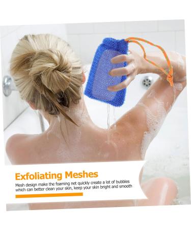 Didiseaon 5pcs Lathering Soap Exfoliating Pouches | Durable Nylon Bath & Shower Pocket Soap Savers for Face & Body Care - Buy Online on GoSupps.com