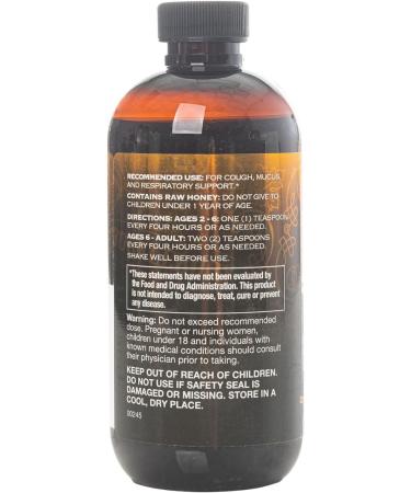 Bucklebury Soothing Herbal Syrup - Upper Respiratory Support Supplement - 8 fl oz - Buy Online on GoSupps.com