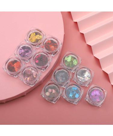 Sequins Environmental Protection And Non-Toxic Exquisite Bead Embroidery Nail Sequins Salon Shop for Home Manicure Store Beauty Shop(default)
