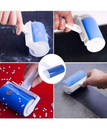 Sticky Remover Hair Roller Cleaner - Washable Lint & Pet Fluff Remover for Clothes - Blue | International Shipping - Buy Online on GoSupps.com