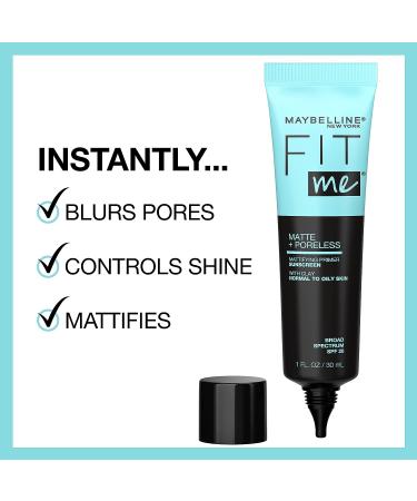 Maybelline Fit Me Natural Beige Foundation & Mattifying Primer Bundle (2 Count) - Buy Online on GoSupps.com