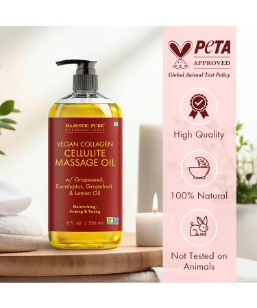 MAJESTIC PURE Helichrysum (1 Fl Oz) and Cellulite (8 Fl Oz) Essential Oil Bundle - Buy Online on GoSupps.com