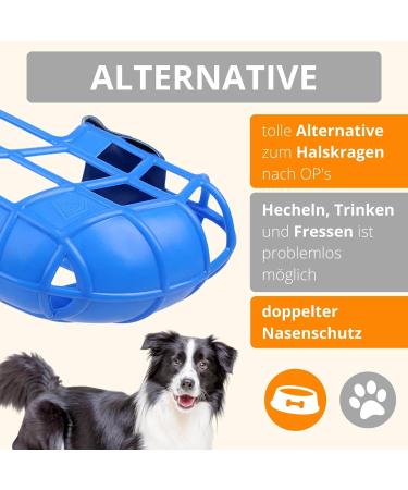 Amathings Super Kennel Dog Muzzle - Soft Padded Nose Piece for Comfort | Ideal for Freewheel Dog Parks and Competitions - International Shipping Available - Buy Online on GoSupps.com