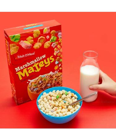 Malt O Meal Marshmallow Mateys 320g | Pack of 2 | Sugar Frosted Whole Grain Cereal With Marashmallows | Kids Favourite | Rich Ingredients | Share Pack | Sold by EPL - Buy Online on GoSupps.com