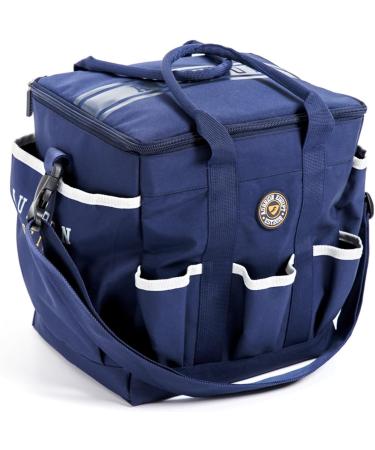 Shires Aubrion Equipt Large Grooming Kit Bag - Navy Blue - Buy Online on GoSupps.com