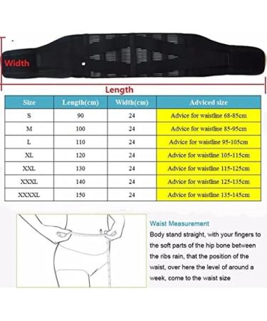 Orthopedic Underwear for Men | Adjustable Herniated Disc Corset | Lower Back Pain Relief Belt - Size L | Picturesque234 - Buy Online on GoSupps.com