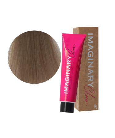 The Imaginary Colors | Coloraci n Permanente Vegana con cido Hialur nico | Cobertura 100% | Color Ceniza 9-19 Rubio muy Claro Ceniza Tierra - 100 ml