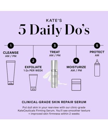 Kate Somerville KateCeuticals Firming Serum | Advanced Anti-Aging Plumping & Firming Treatment 1 Fl Oz (Pack of 1) - Buy Online on GoSupps.com