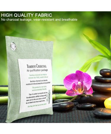 8 Colors Bamboo Charcoal Odor Eliminator - Activated Carbon Air Purifying Bag for Home & Car (Light Green) - Buy Online on GoSupps.com