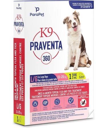 Parapet K9 Praventa 360 for Large Dogs 1 Tube - Buy Online on GoSupps.com