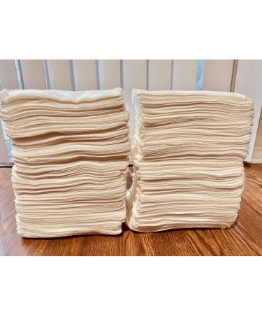 Large Disposable Towels for Hair Salon Nail Salon Spa - Super Absorbent-Quality Softness for Guests/Clients - 100PCS/Pack- Size 31''x11'' White