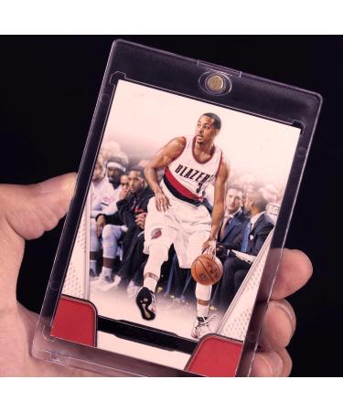 6 Pack Magnetic Trading Card Holder Case - 55pt Hard Case UV Resistant - Clear Viewing for Sports Cards & Collectors - Buy Online on GoSupps.com