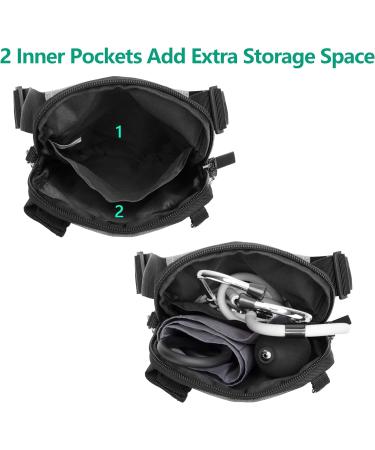 Trunab Nurse Fanny Pack with Tape Holder and Multiple Compartments Vet Nurse Pouch with Adjustable Waist Strap Utility Nurse Waist Bag for Stethoscopes Scissors and Other Medical Supplies Grey - Buy Online on GoSupps.com