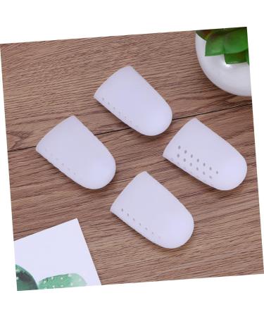 Hemoton Silicone Toe Sleeves - 2 Pairs, Breathable Big Toe Protectors for High Heels - White Size 2 - Buy Online on GoSupps.com