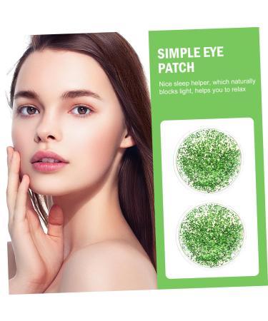 FRCOLOR 2pcs Eye Patch Ice Pack for Face and Breastmilk - Cooling Eye Pad for Hydrating and Compress - Green, 6.5X6.5X0.5CM - Buy Online on GoSupps.com